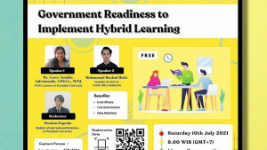 BEM FISIP Universitas Jayabaya Mengadakan Webinar Mengenai Kesiapan Pemerintah untuk Menerapkan Pembelajaran Hybrid